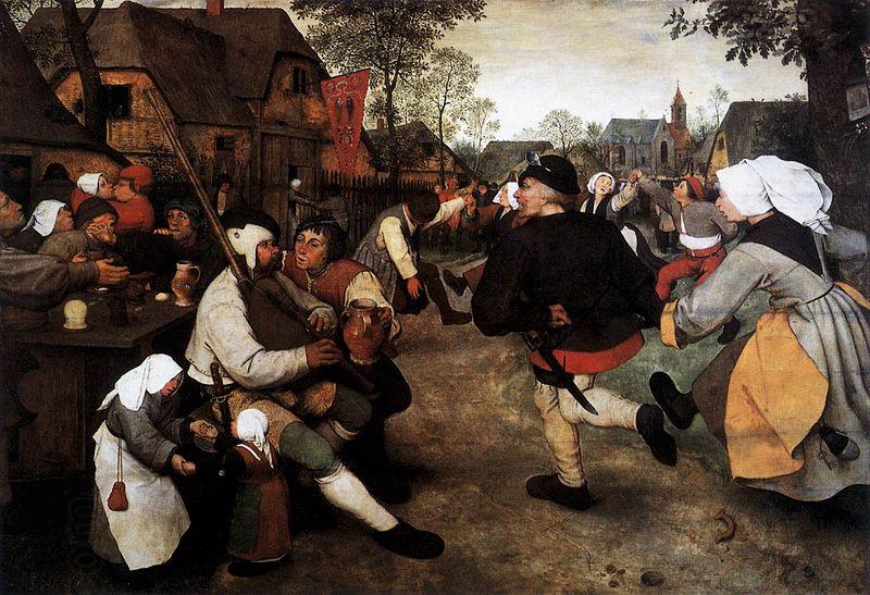 Pieter Bruegel the Elder The Peasant Dance China oil painting art